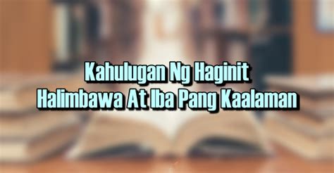 haginit in tagalog|haginit » Tagalog .